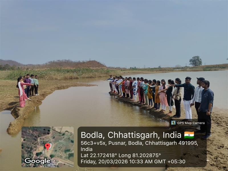 world water day -Govt. Naveen Swami College Bodla Dist Kabirdham,491995 C.G.